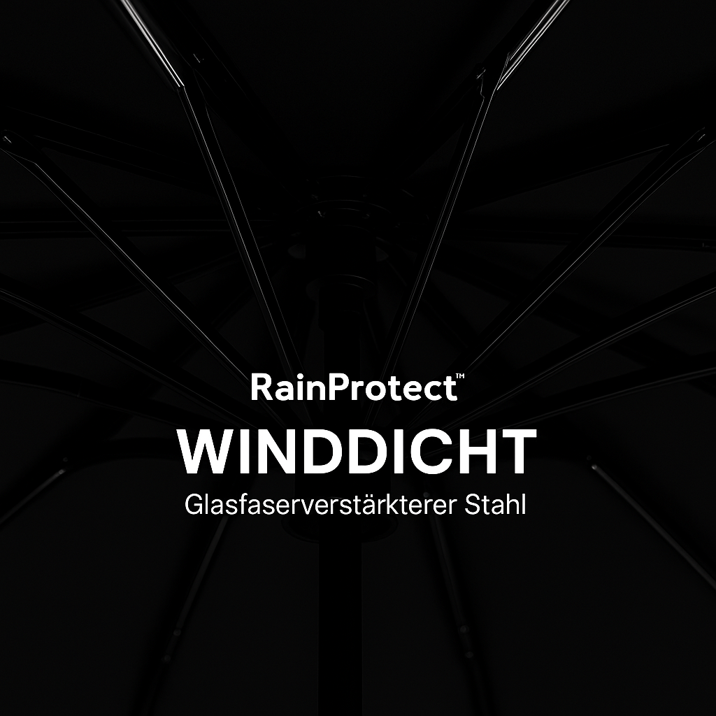 RainProtect™ – Automatischer LED-Regenschirm