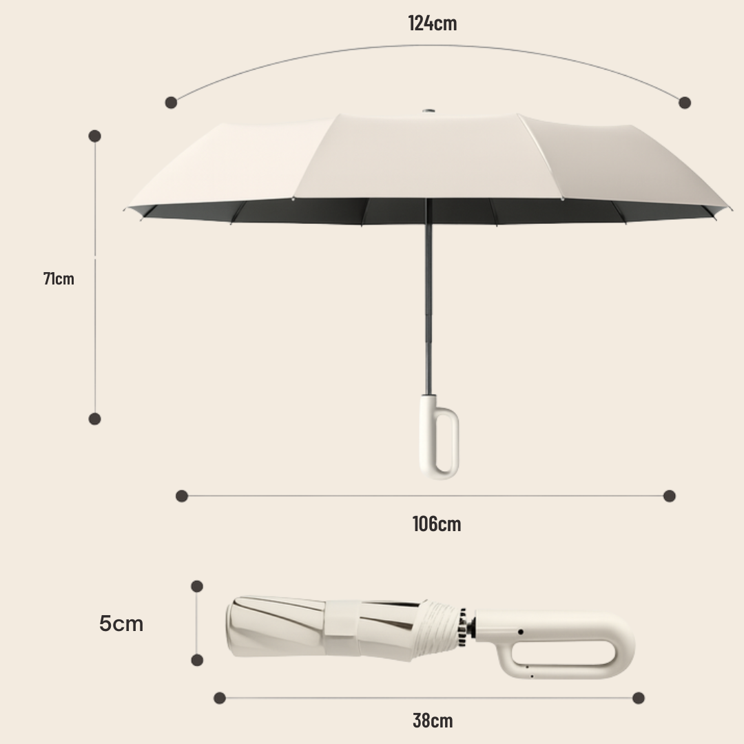 RainProtect™ – Automatischer LED-Regenschirm